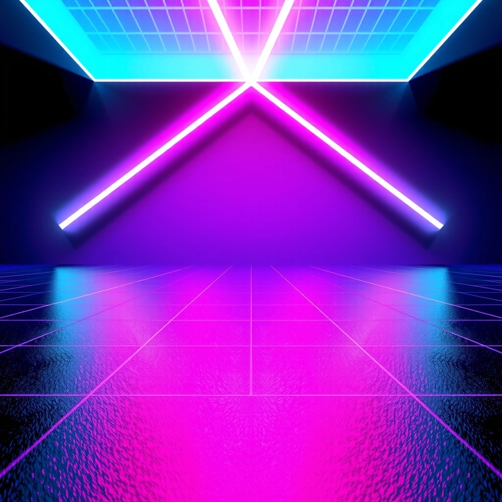 Abstract neon background